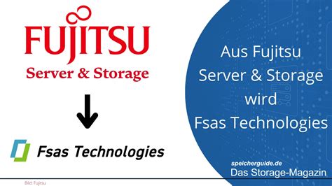 Fujitsu announced Fsas Technologies spinoff