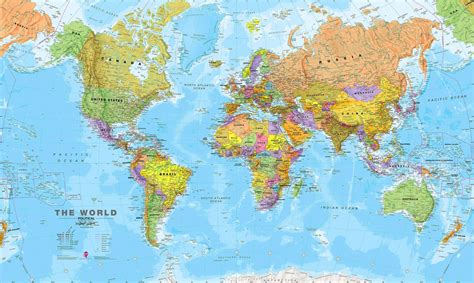 Full Map Of Earth