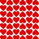 Full Page Heart Printable Red Hearts