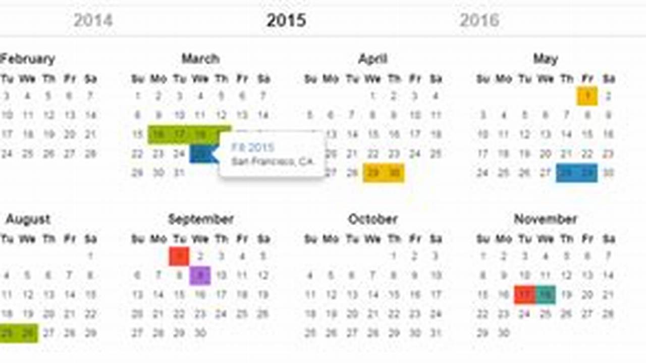 Full Year Calendar Html Code