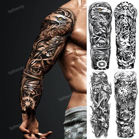 Full Arm Tattoo Ideas