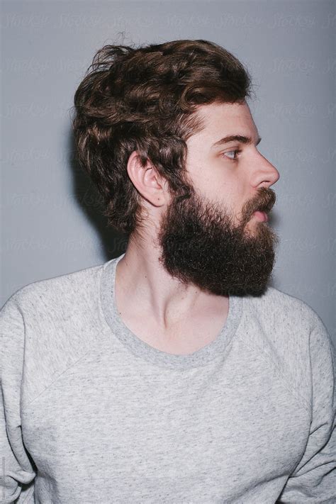 Full Beard Young Man