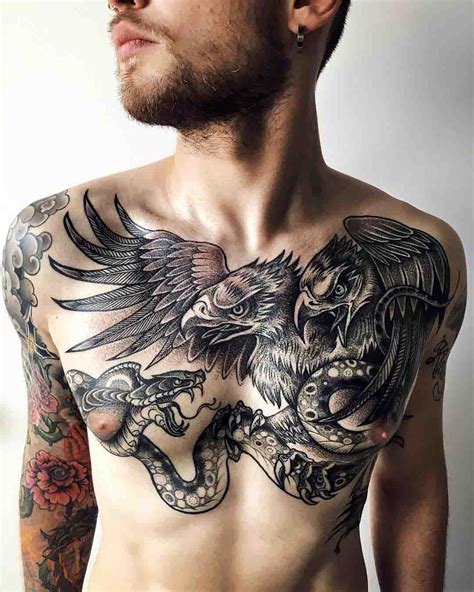 Full Chest Tattoo Ideas