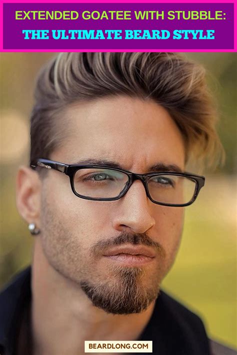 Full Goatee With Stubble