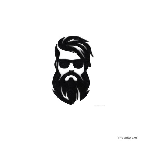 Full Hd Beard Man Logo