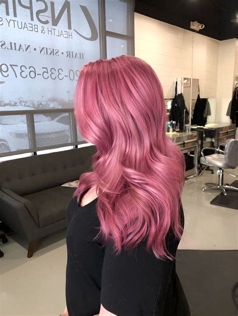Full Head Pink Transformation