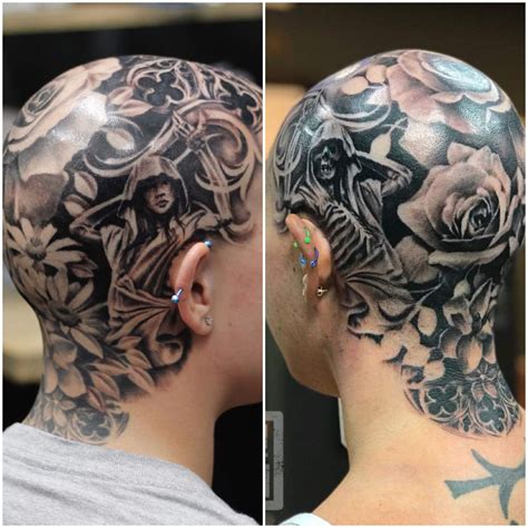 Full Head Tattoo