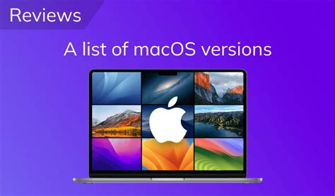 Full List of All macOS Versions