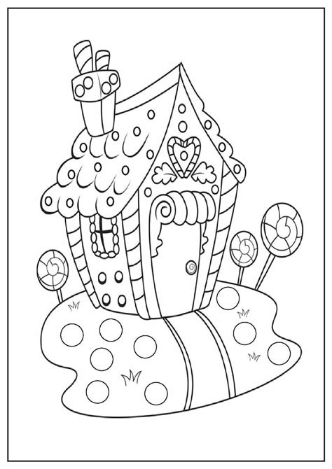 Full Page Christmas Coloring Sheets