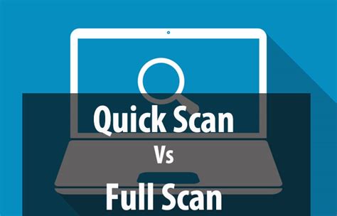 Full Scan vs Quick Scans