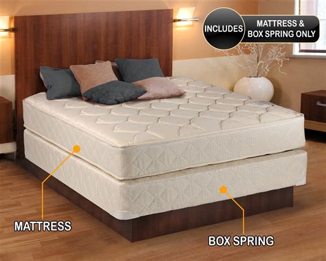 Get Your Beauty Sleep: Indulge in Luxurious Comfort with Our Premium Full Size Mattress and Box Spring Set.