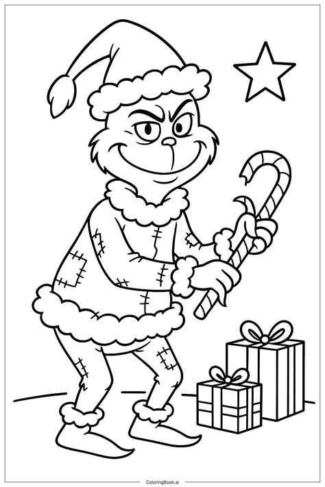 Full Size The Grinch Coloring Pages