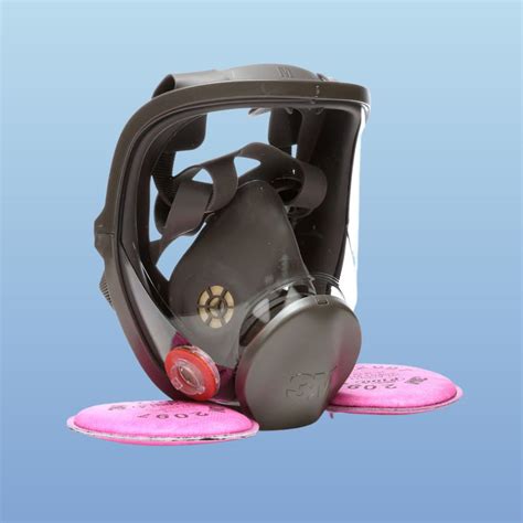 Full-Face Respirators with P100 Filters