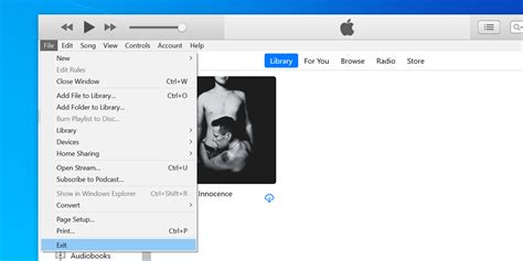 Fully Quit and Relaunch iTunes