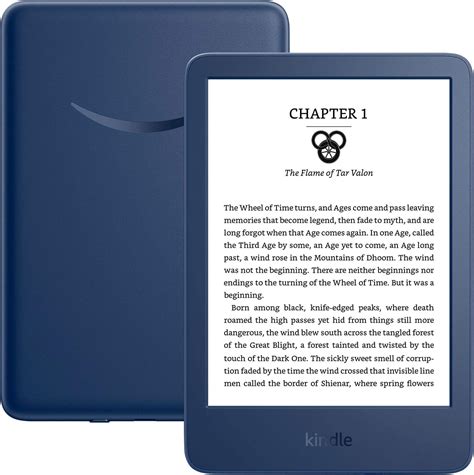 Fully charged Kindle e-reader