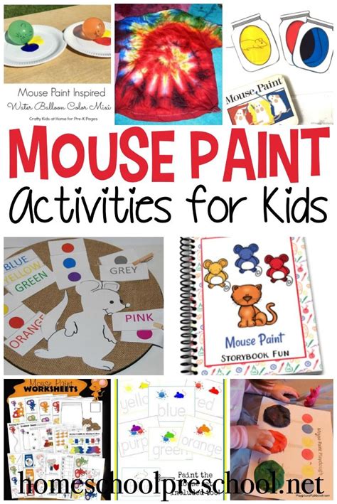 Fun Activities Inspired by Mouse Paint