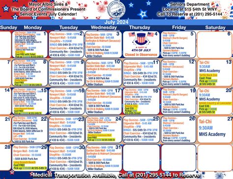 Fun Events July 2024