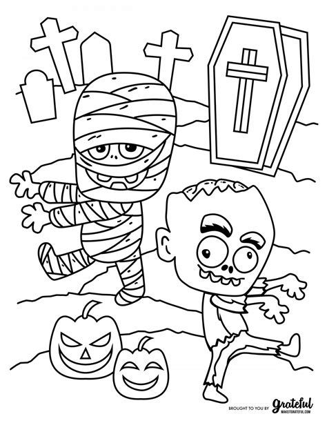Fun Halloween Coloring Pages Printable
