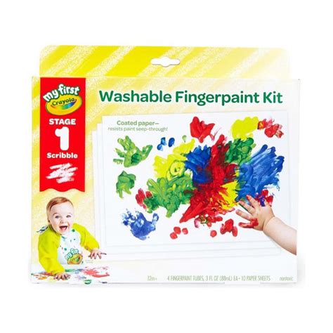 Fun Ideas to Use Your New Fingerpaint Kit