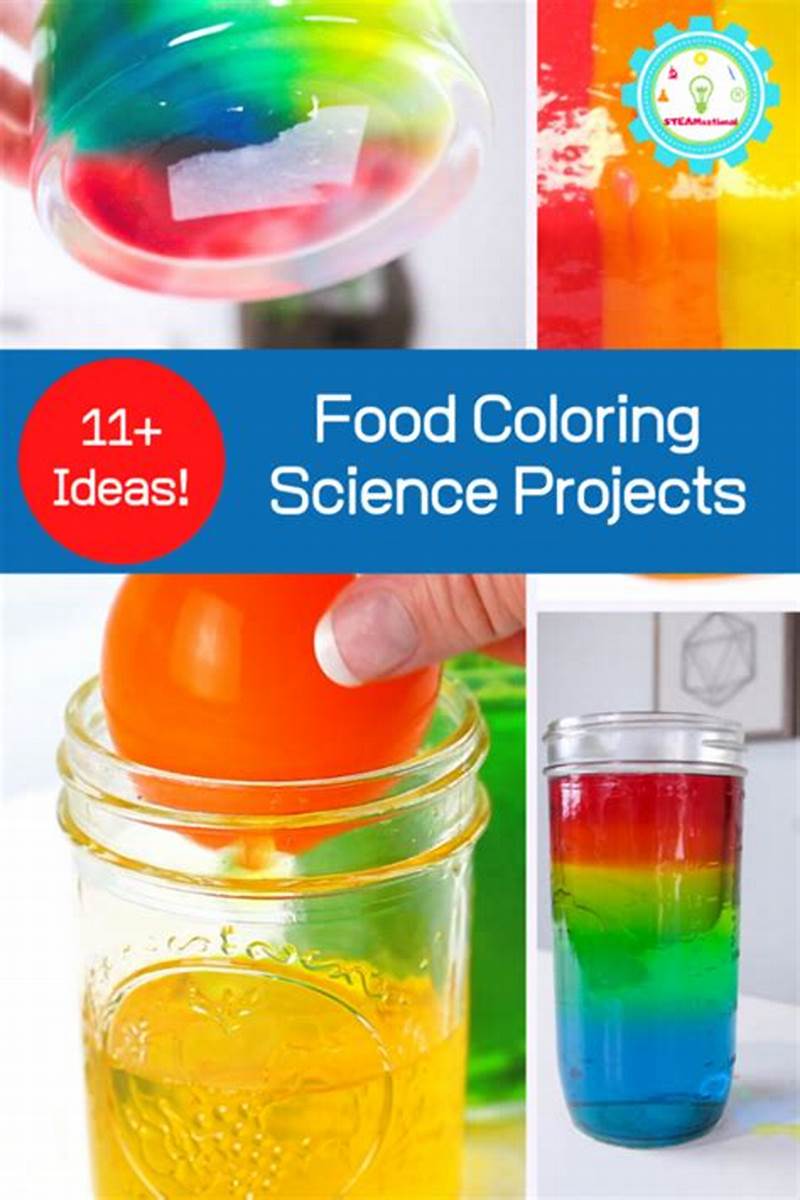 Fun Science Experiments With Food Coloring