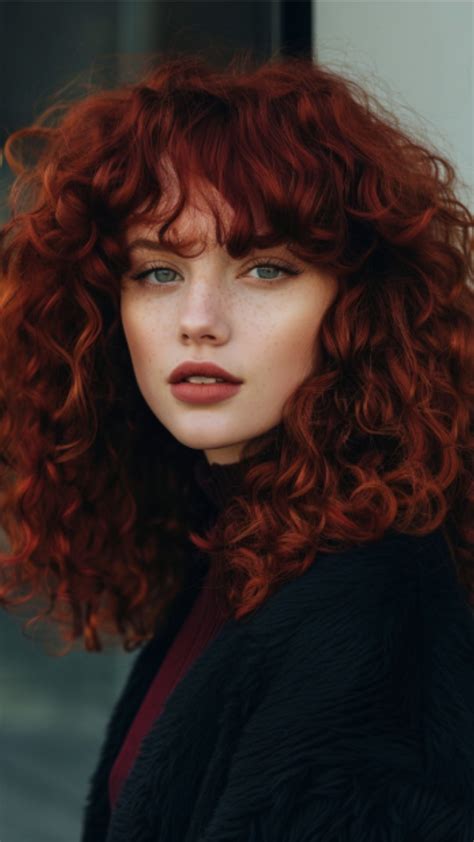 Fun Styles for Red Curly Hair