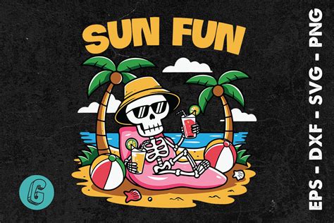 Download Fun in the Sun SVG. Beach, Summer... For Crafts