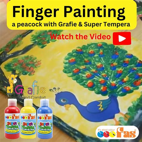 Fun with Finger Paints and Tempera