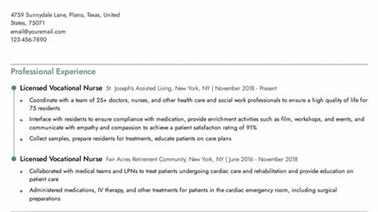 Functional Resume Examples 2025