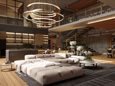Functional and Spacious Furniture Placement
