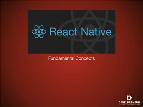 Fundamental React Native Concepts