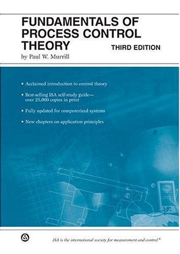 Fundamentals Of Process Control Theory 3rd Edition