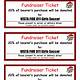 Fundraising Tickets Templates For Free
