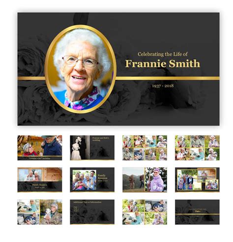 Funeral Powerpoint Templates