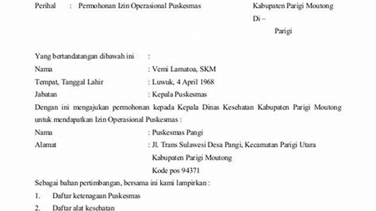 Fungsi Bukti Tugas, Contoh Surat