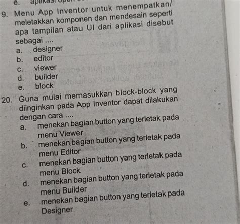 Fungsi Dari Block Modulo Di App Inventor