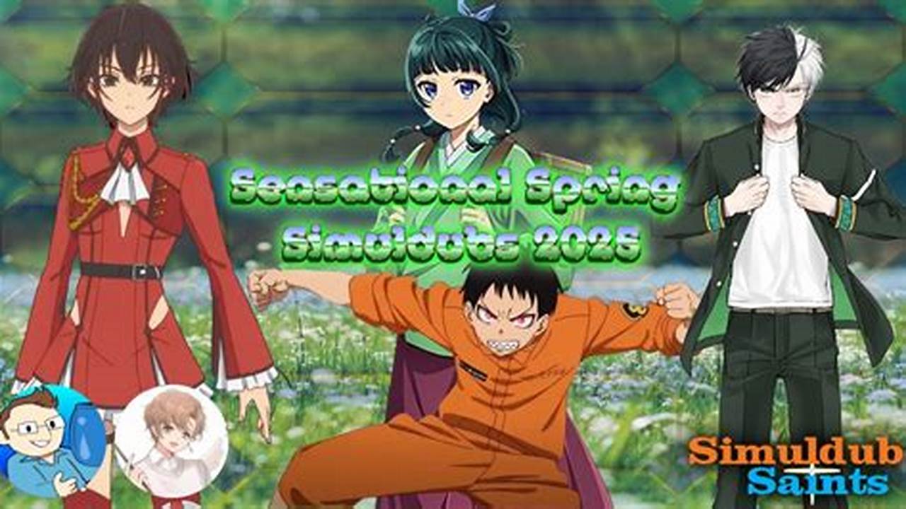 Funimation Simuldub Spring 2025