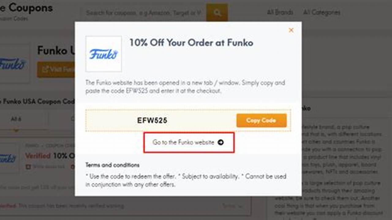 Funko Pop Promo Code 2024 April