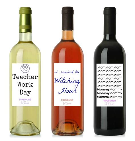 Funny Wine Labels Printable