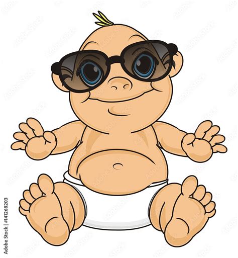 Funny Baby Cartoon Pic