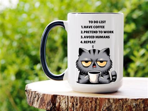 Funny Cat Coffee Mug