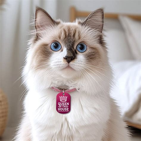 Funny Cat Id Tags