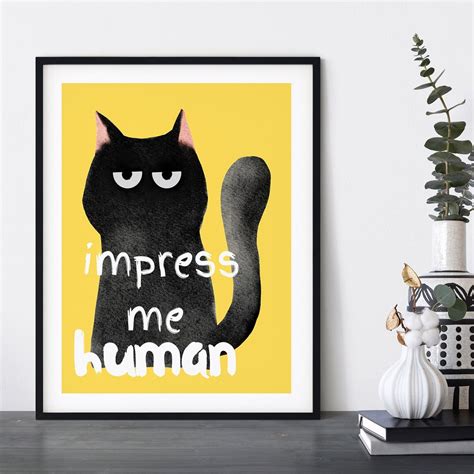 Funny Cat Poster