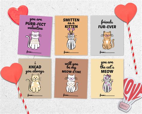 Funny Cat Valentines