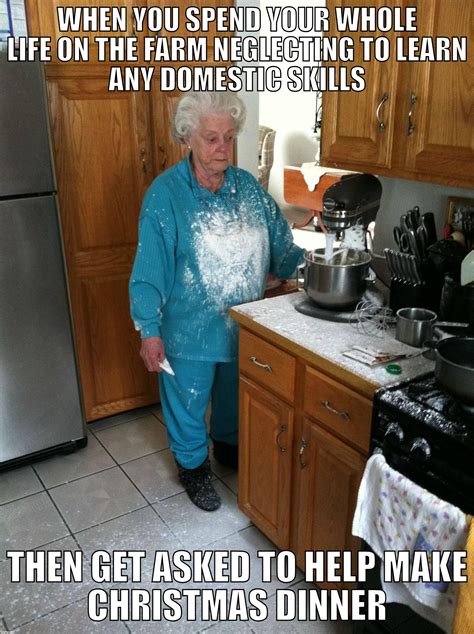 Funny Christmas Cooking Meme