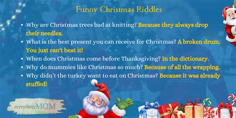 Funny Christmas Riddles