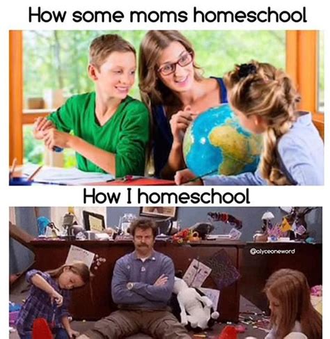 Funny Clean Homeschool Memes