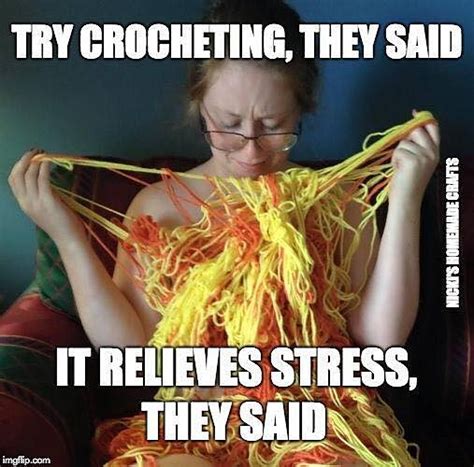 Funny Crochet Memes