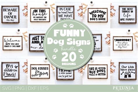 Funny Dogs With Signs
