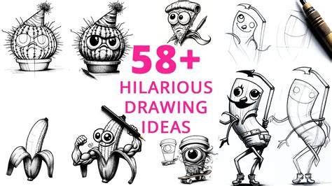 Funny Easy Drawings