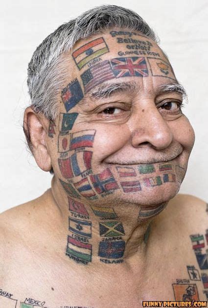 Funny Face Tattoos